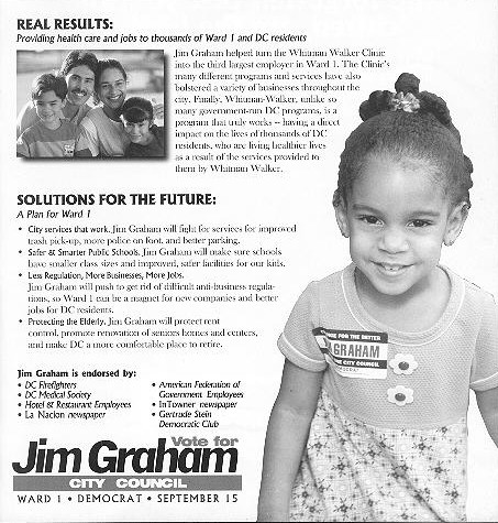 Jim Graham, page 3 of brochure