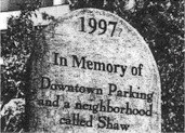 Shaw Coalition tombstone symbol